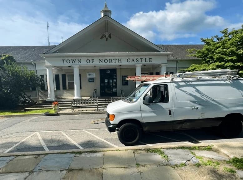 Wadsworth Power Washing commercial cleaning team at work in Wadsworth business district