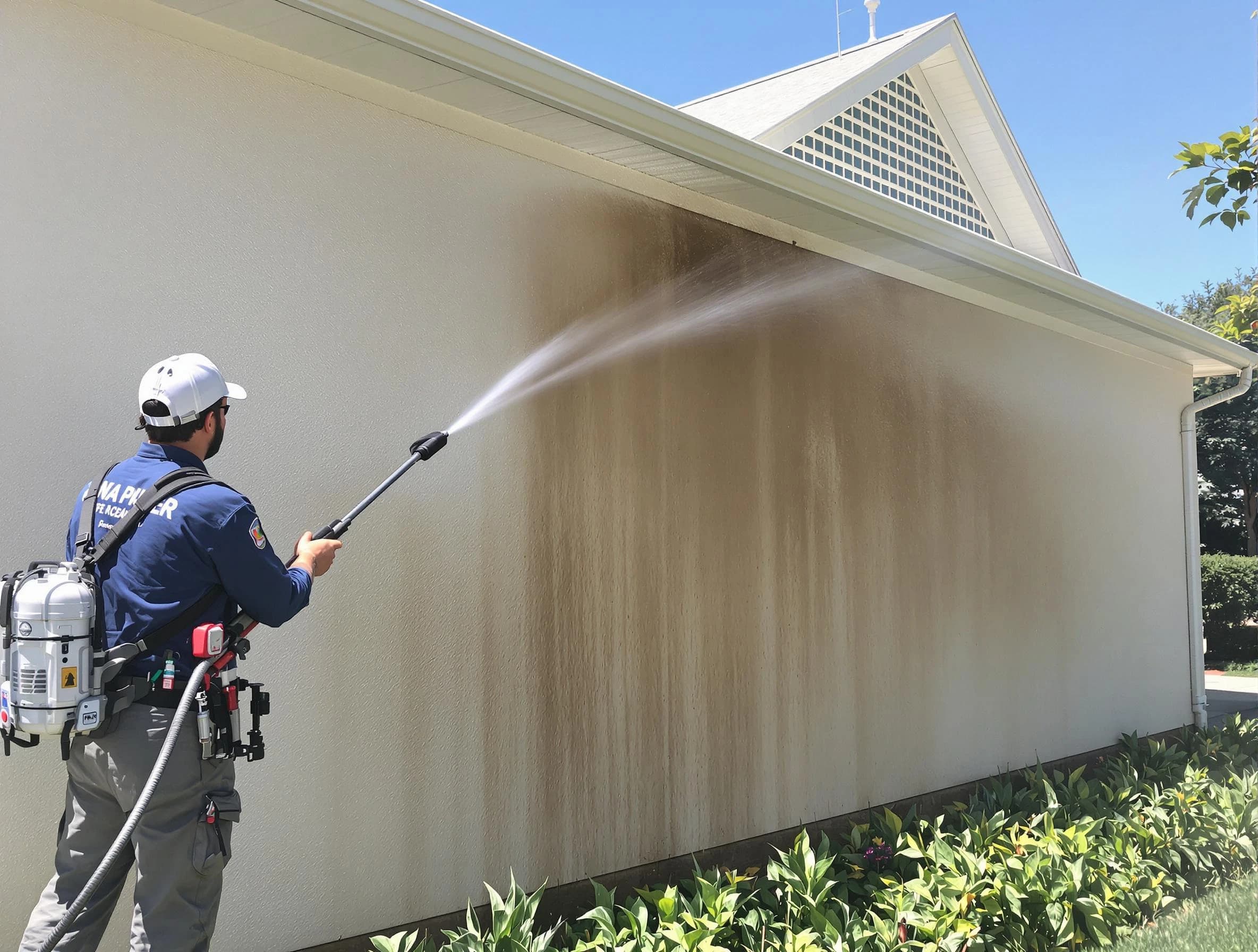 Wadsworth Power Washing expert providing thorough power washing service in Wadsworth